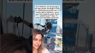 Sera Tokdemir,Önceki Gün Ilginç Bir Olay Yaşadı. Oturduğu 27Katlı Sitenin Penceresinde Cam Silenleri