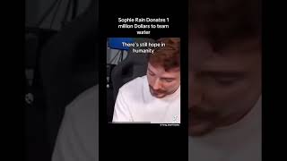 Sophie Rain Donates 1 Million Dollars To Mrbeast
