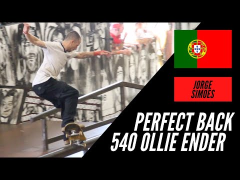 PERFECT BACKSIDE 540 OLLIE JORGE SIMOES FOR PORTUGAL