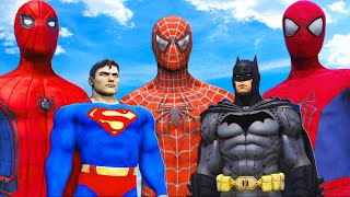 BATMAN and SUPERMAN vs SPIDER-VERSE (Spider-Man 2002, Amazing Spider-Man, Spider