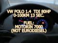 VW Polo 1.4 TDI 0-100km