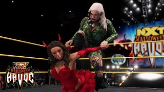 Wwe 2K20 Nxt Womens Championship Franky Monet Vs Mandy Rose Wtoxic Attraction