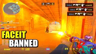 I Had 2 Banned Faceit Players In My Team...