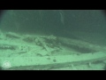 First underwater video of one of Franklin's historic shipwrecks