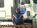 Interstate Truck Driving School Pre-Trip Inspection