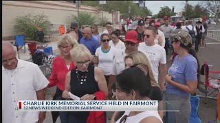 Charlie Kirk Memorial Service Held In Fairmont