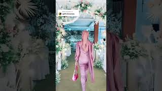Dress Satin Panjang Pink Hijab