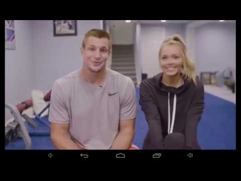 rob gronkowski coach for camille kostek