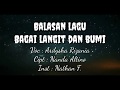 Balasan lagu bagai langit dan bumi - Via vallen