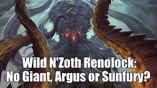 Hearthstone Wild Nzoth Renlock - No Giant Or Argus? Bad Luck With Deathlord & Rats 1080P