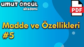 Madde Ve Özellikleri Kontrol Noktası Pdf