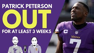 Vikings Patrick Peterson placed on IR NOOOOOOOOO!