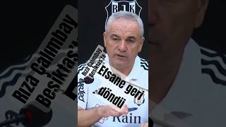 Rıza Çalımbay Beşiktaşta