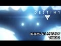 Destiny - The Books of Sorrow - Verse 2