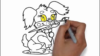 How To Draw Dog Eyes So Cute Step By Step Easy - Tutorial Part 8