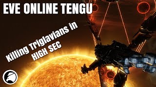 Eve Online Tengu Triglavian Killing In High Sec Space