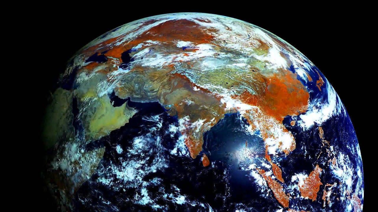 La terra fotografata dallo spazio La terra fotografata dallo spazio