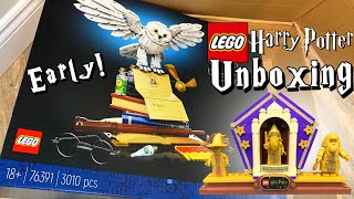 I Got The Lego Harry Potter D2C Hogwarts Icons 76391 Set Early Unboxing And Reaction