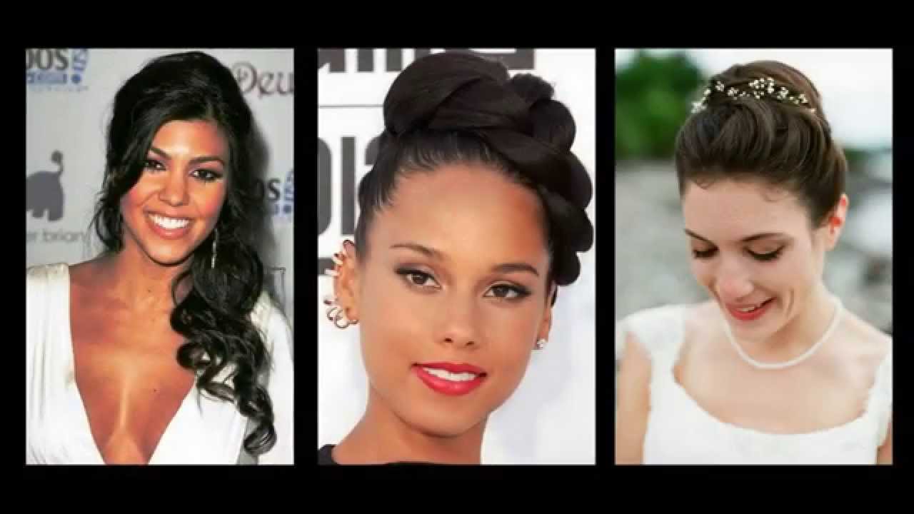 Acconciature da sposa per capelli di media lunghezza Updos Acconciature da sposa per capelli di media lunghezza Updos