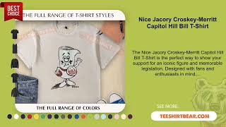 Nice Jacory Croskey-Merritt Capitol Hill Bill T-Shirt