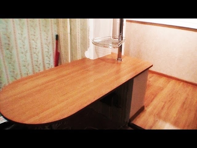 Максимус окна - лоджия совмещенная с кухней, кухня на лоджии.