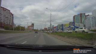 Видео НОВОСИБИРСК. ул. Большевистская - ул. Каменская магистраль. Видеорегистратор Mio 668 от Andrey Kh, Большевистская улица, Новосибирск, Россия