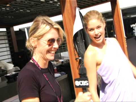 Doutzen Kroes Photo Shoot Behind the Scenes Part 2