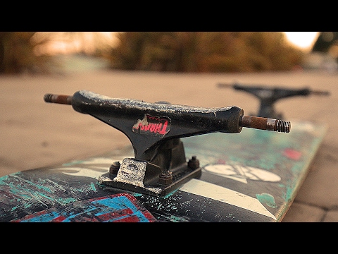 WORST TRUCKS AT THE PARK | OLLIE INTO BIG BOWL