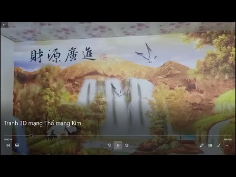 Tranh 3D hợp cho Mạng Kim | Tranh 3D Dán Tường Tân Thành