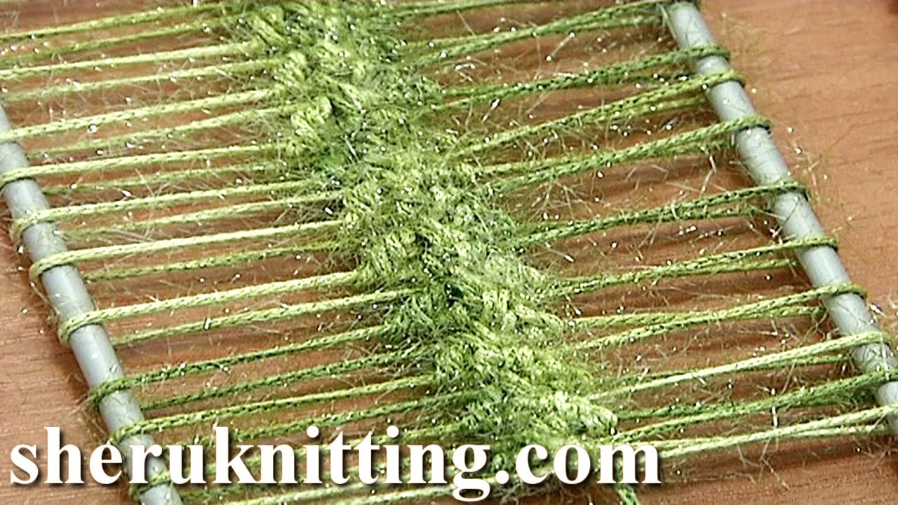 ... Hairpin Lace Strip Tutorial 8 Crochet Double Single Stitches - YouTube