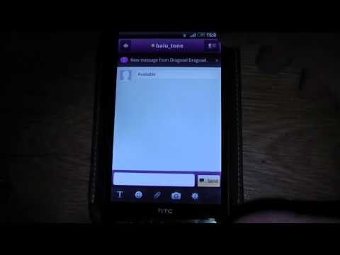 Yahoo Messenger video call, chat si email pe telefoanele mobile cu Android.mp4