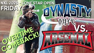 San Diego Dynasty Vs Baltimore Arsenal Nxl Lone Star Open - Friday, Sept 12, 2025