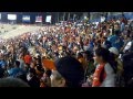 Asi recibieron al potro Alvarez en el Luis Aparicio gritando PONCHEEE PONCHEE!!!