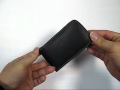 Foto pequena PDair Leather Case for Samsung SoftBank X01SC - Vertical Pouch Type Belt clip included (Black)