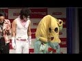 金爆・樽美酒の強烈ハグでふなっしーペチャンコ 『レコチョク 年間ランキング2013』