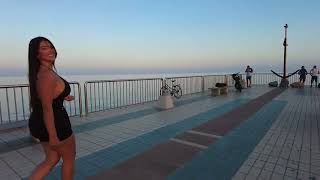 Lindo Dia En La Playa Riviera De Italia 🇮🇹 Tomando Sol 🌞 Y Un Baño Al Mar 💦
