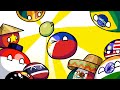 The coconut song but It's countryball version