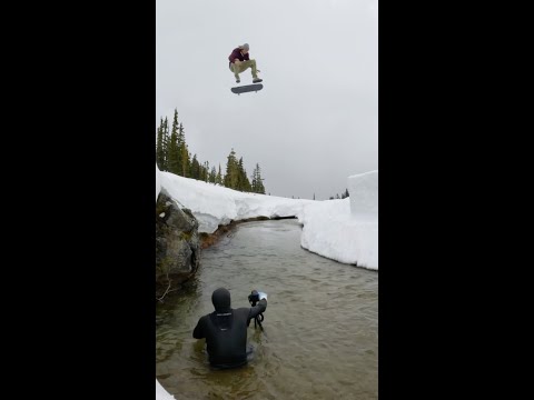20 Foot Gap In The Snow - Ryan Decenzo Frontside Flip