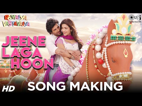 Jeene Laga Hoon Song Making - Ramaiya Vastavaiya Behind The...