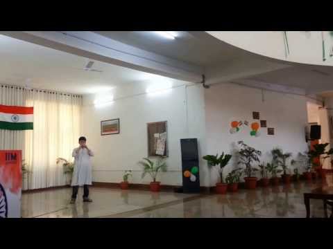 Sandese Aate Hain - Border on Republic day 2014 IIM Raipur