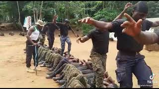 Enjoy The Best And Hard Military Training Ever In Ghana