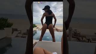 Chantel Jeffries Twerking On Alissa Violets Snapchat