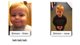 Simon "Then" and "Now"