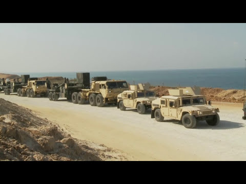 Humvee Convoy in Israel