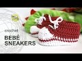 Tutorial Zapatillas Bebé Crochet Tipo Converse Paso a Paso en Español
