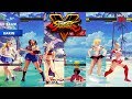 Street Fighter V AE Ibuki/Laura/Karin vs Menat/Kolin/Falke PC Mod