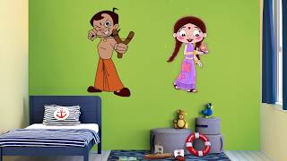 Asian Paints Kids World Chhota Bheem Wall Themes
