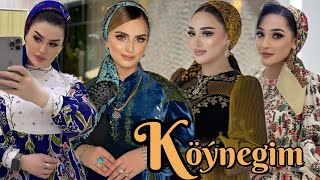 Taze trend turkmen moda koynek fasonlar 2024 | Dresses for women | turkmen fason