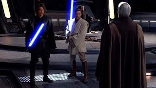 Star Wars 3 Sithin İntikâmı - Anakin Skaywalker & Obi Wan Kenobi Vs Count Dooku Dövüşü