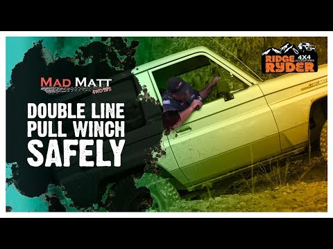 How to Perform a Double Line Winch Pull